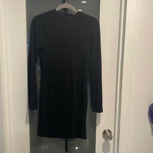Women long sleeve mini dress